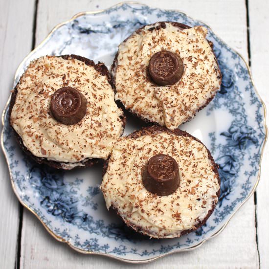 Caramel Car Bomb Brownies