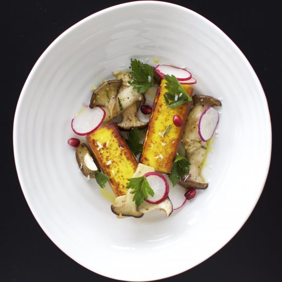 Crispy Chickpea Polenta