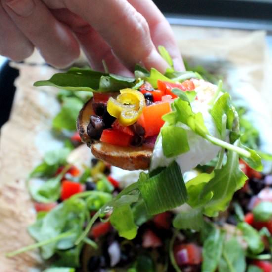 Healthy Potato Nachos