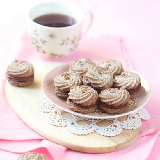 Viennese Sable Cookies