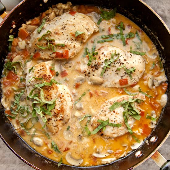 Chicken Chasseur