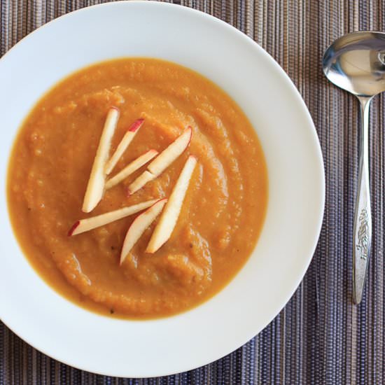 Butternut Squash Apple Soup
