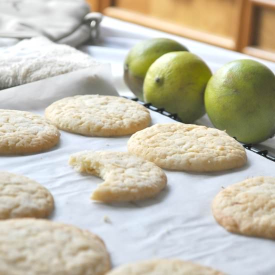 Lime Sugar Cookies