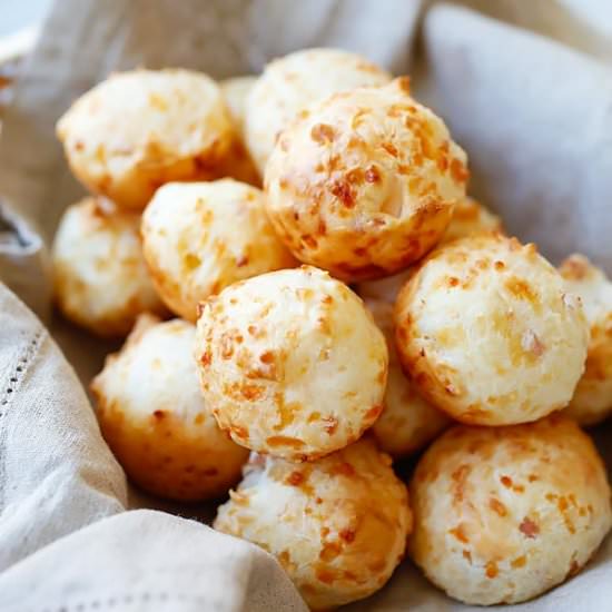 Bacon Parmesan Cheese Puffs