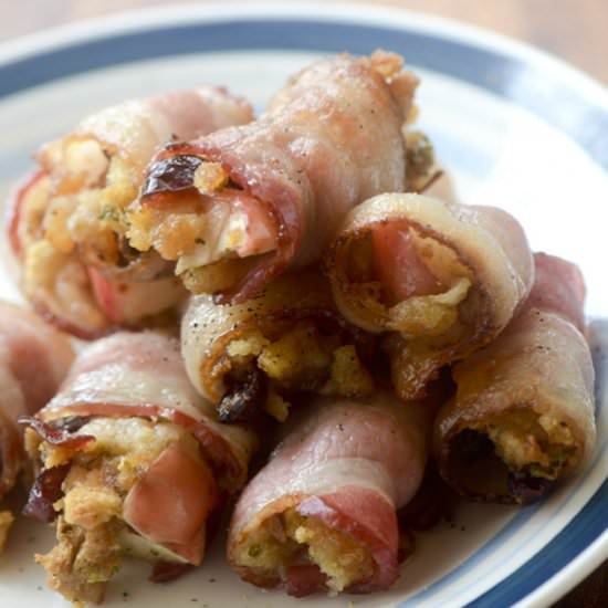 Bacon Wrapped Stuffing