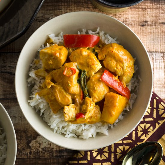 Thai Red Curry with Chicken