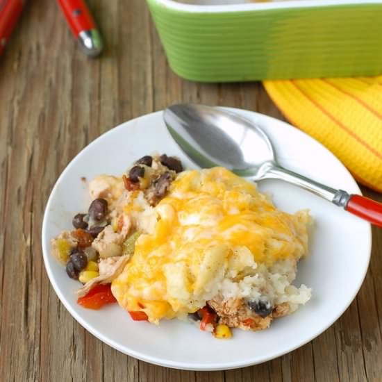 Southwestern Turkey Shepherd’s Pie