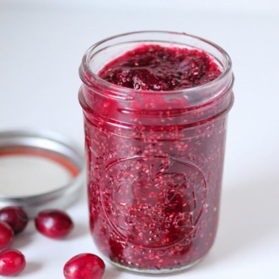 Cranberry Orange Chia Seed Jam