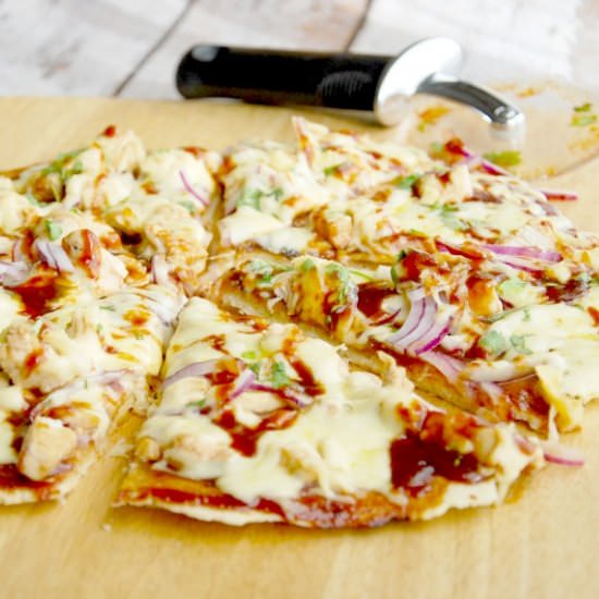 Grain Free BBQ Chicken Pizza