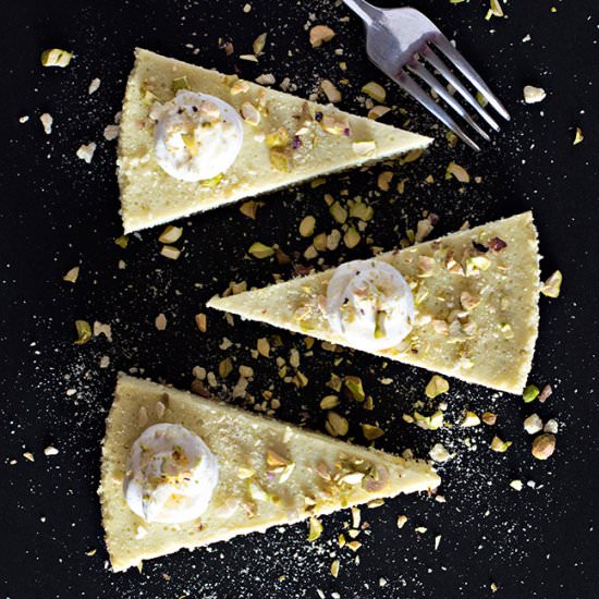 Pistachio Lime Cheesecake