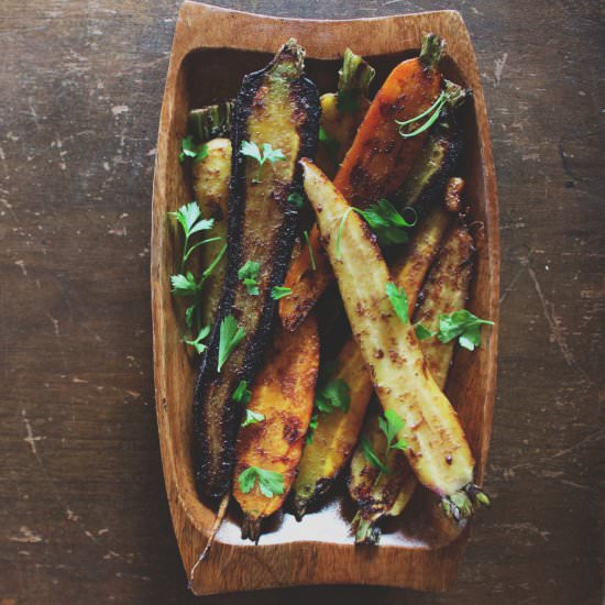 Roasted Spiced-Carrots