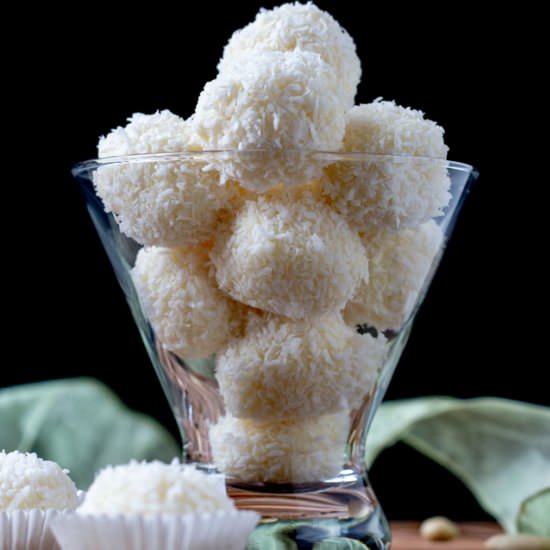 Homemade Raffaello Candy