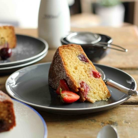Berry Yogurt Cake