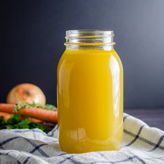 Homemade Vegetable Stock