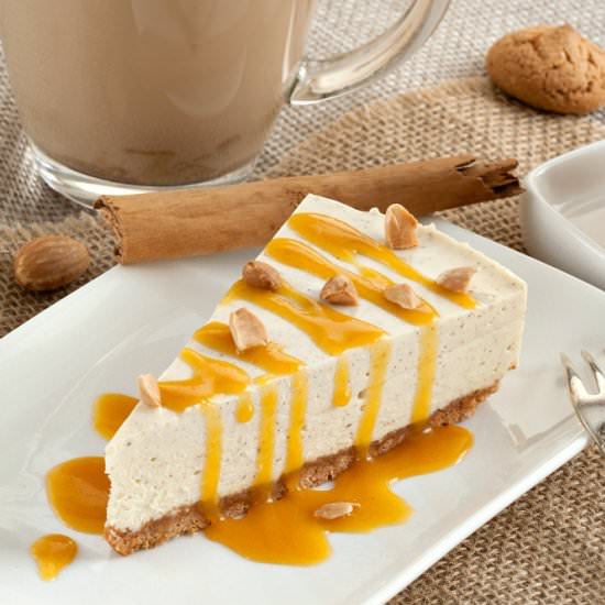 Chai Cheesecake w/ Pumpkin Caramel