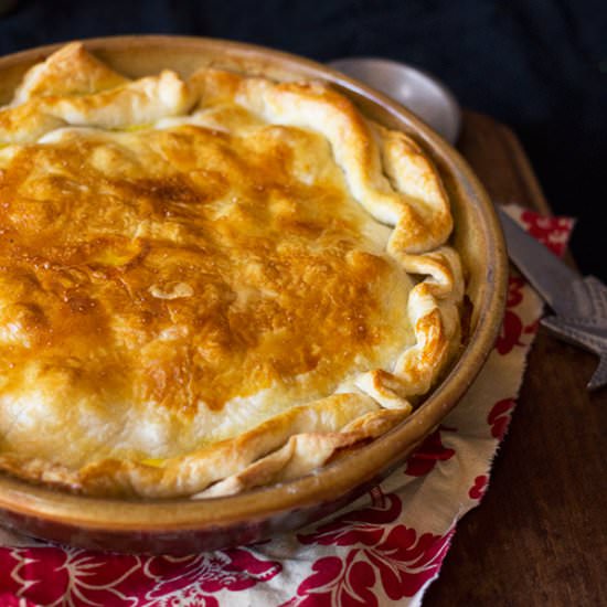 Chicken, Mushroom & Thyme Pie