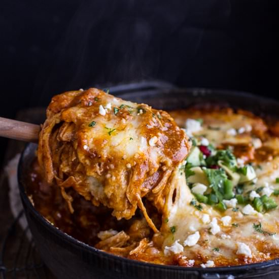 One-Pot Cheesy Turkey Tamale Pie