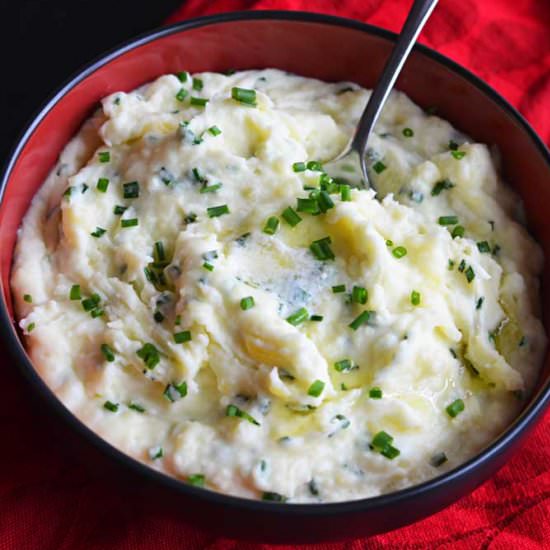 Goat Cheese Mashed Potatoes