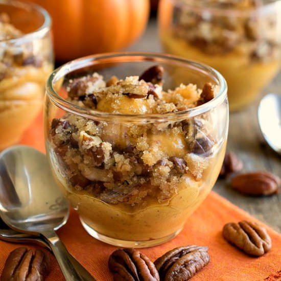 Praline Pumpkin Mousse