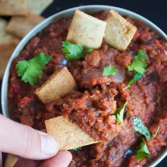Spanish Eggplant Dip