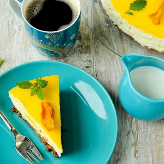 Cheesecake with Mango
