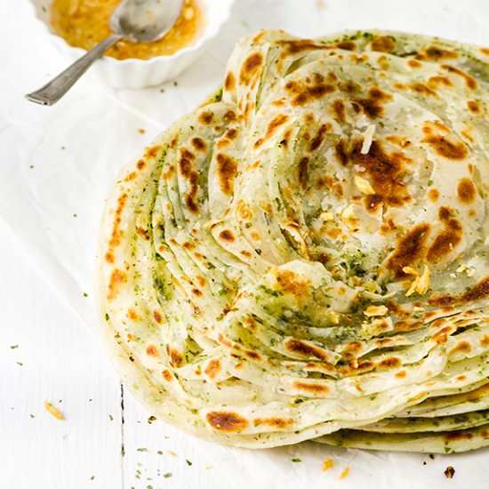 Flavoured Lachcha Paratha