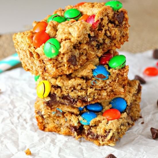 Monster Cookie Bars