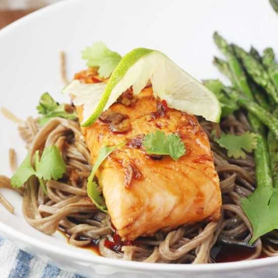 Maple Teriyaki Salmon