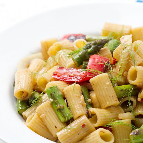 Grilled Veggie Pasta