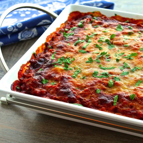 Spaghetti Squash Lasagna