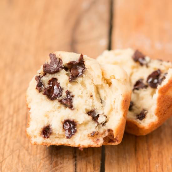 Chocolate Chip Cookie Muffins