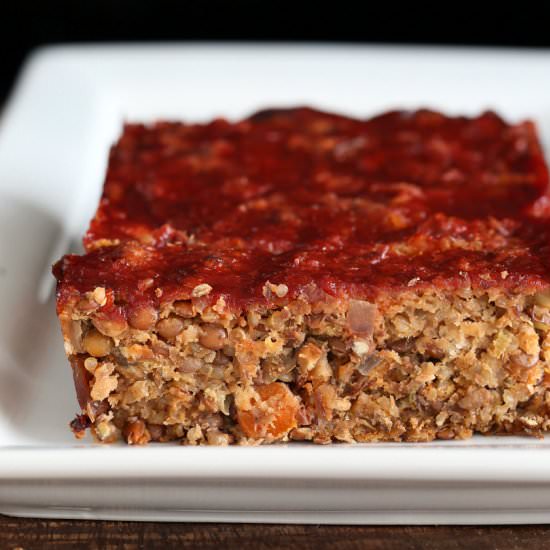 Lentil Quinoa Loaf