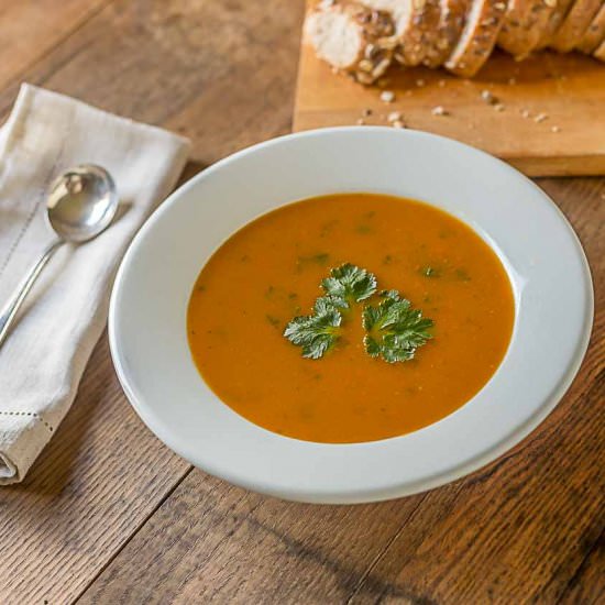 Carrot Coriander Soup