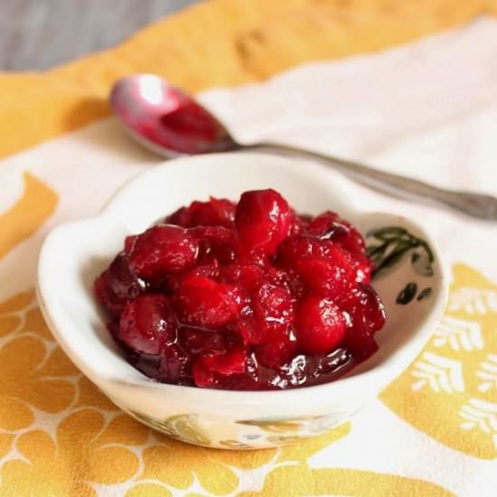 Cranberry Orange Sauce