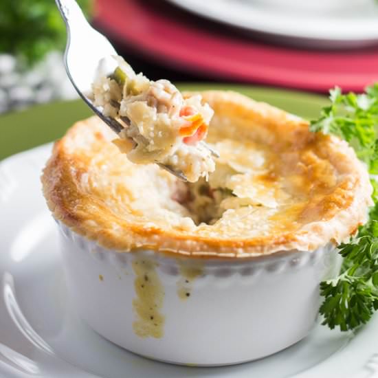 Mini Turkey Pot Pies