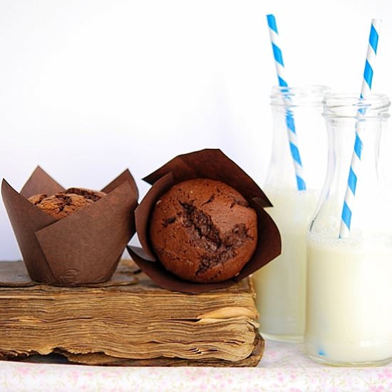 Double Chocolate Muffins