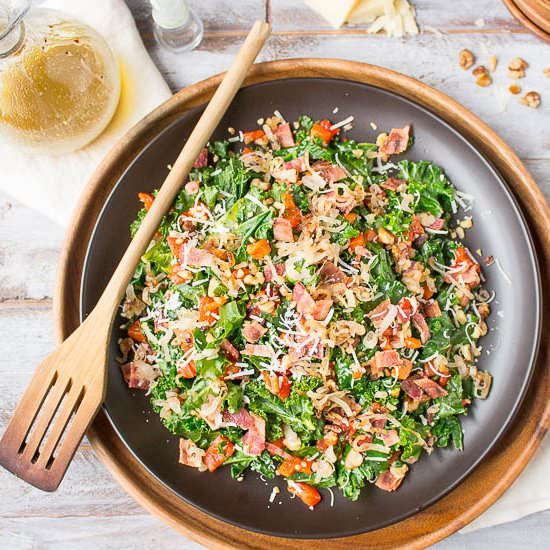 Warm Kale Salad