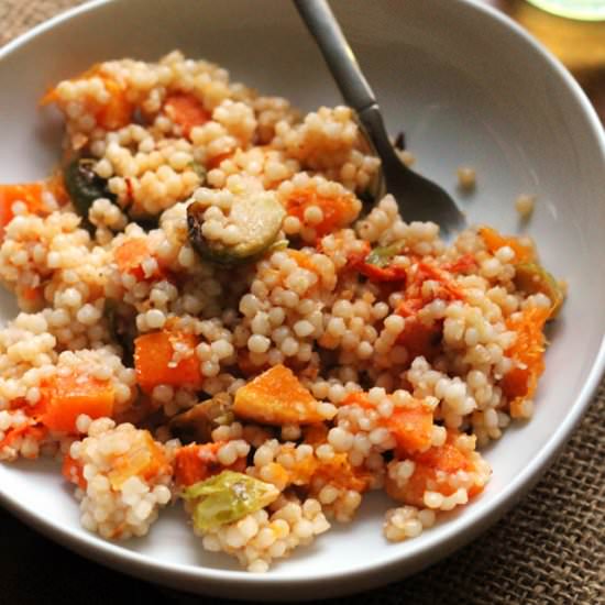 Roasted vegetable harvest salad