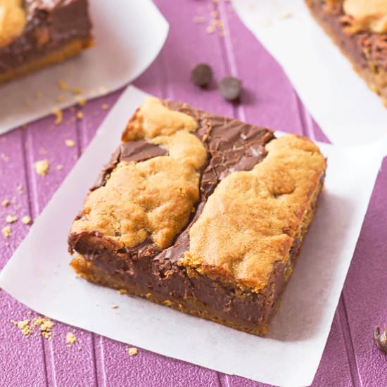 Gingersnap Fudge Bars