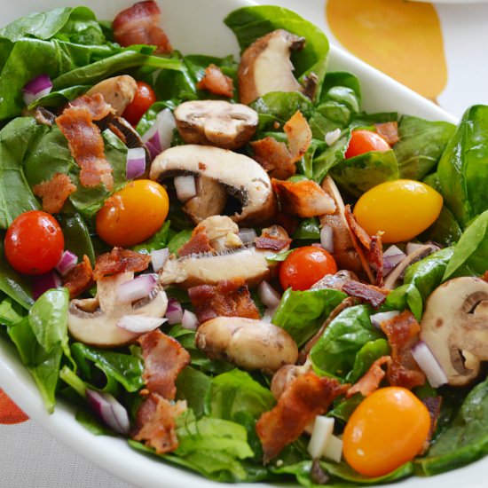 Bacon Spinach Salad