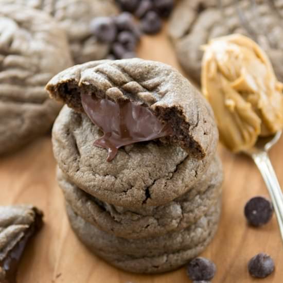 Chocolate Peanut Butter Cookies
