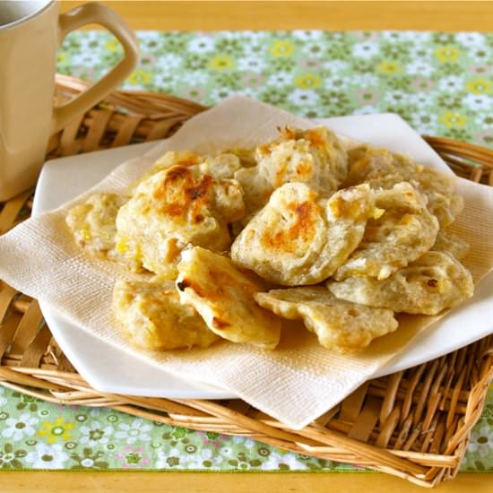 Microwave Banana Cookies