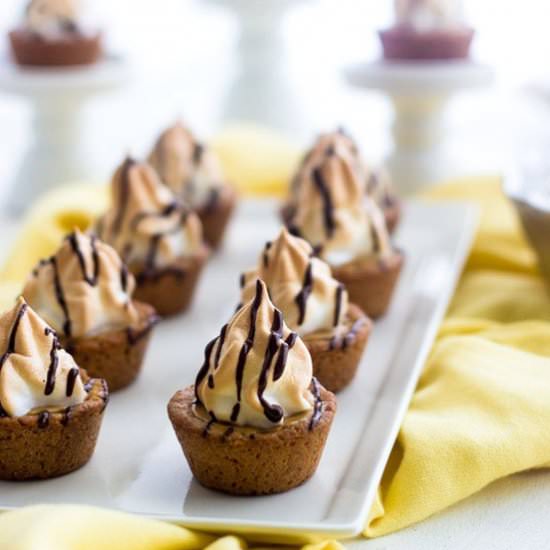 GF Peanut Butter Banana Cookie Cups