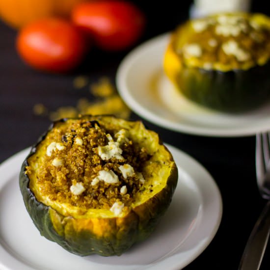 Stuffed Roasted Acorn Squash