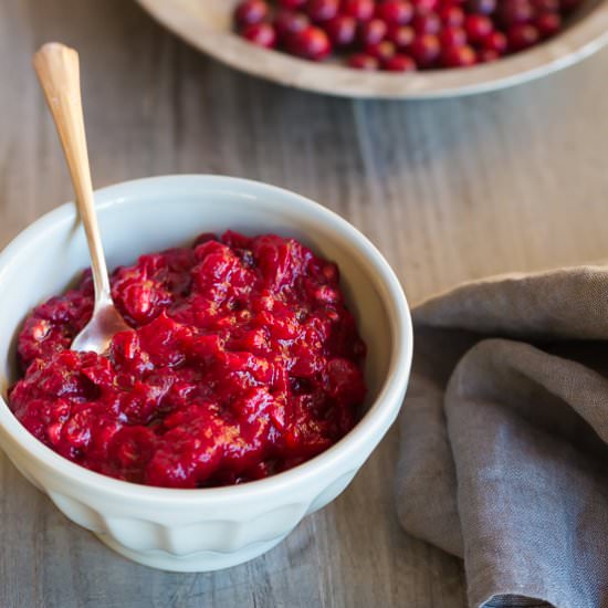 Cranberry Pomegranate Sauce