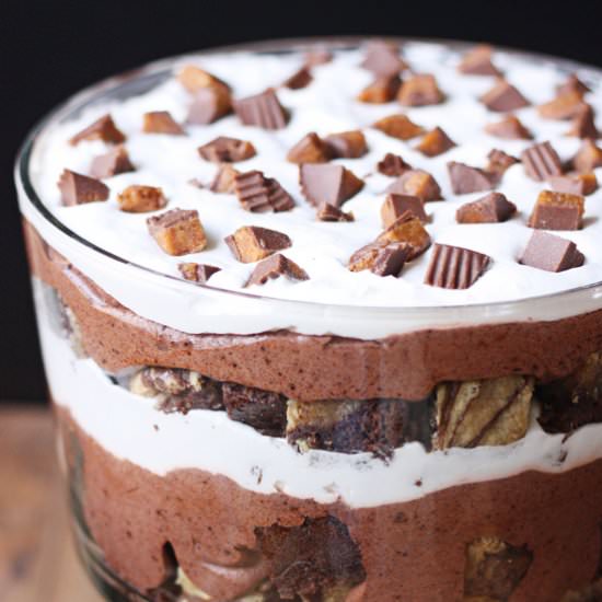 Peanut Butter Chocolate Trifle