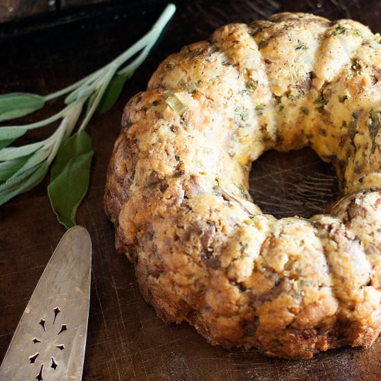 Stuffing In A Bundt Pan