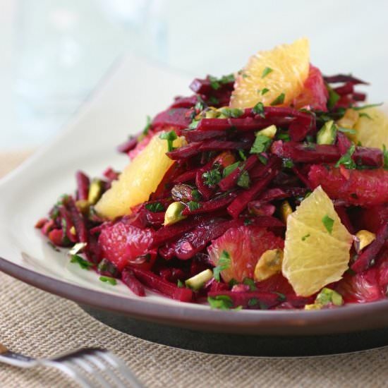 Raw Beet Salad