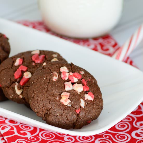 Chocolate Peppermint Cookies
