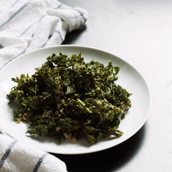 Tahini Kale Chips